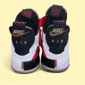 Jordan Sneakers - Black, White, Red, Gold